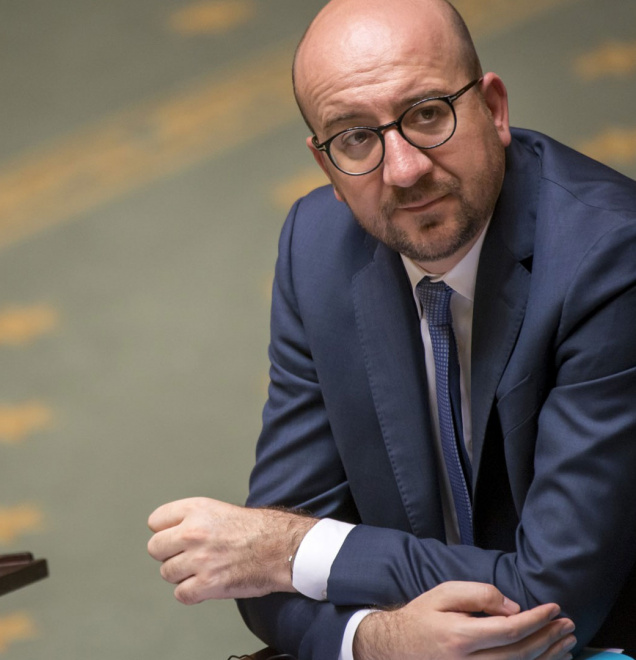 Charles Michel, le 1er ministre belge reçoit Bel RTL, la 1ère radio francophone belge