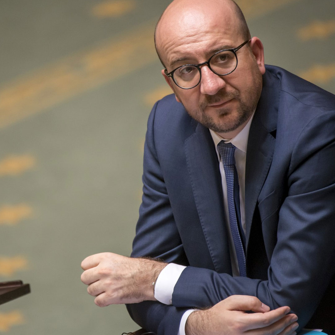 Charles Michel, le 1er ministre belge reçoit Bel RTL, la 1ère radio francophone belge