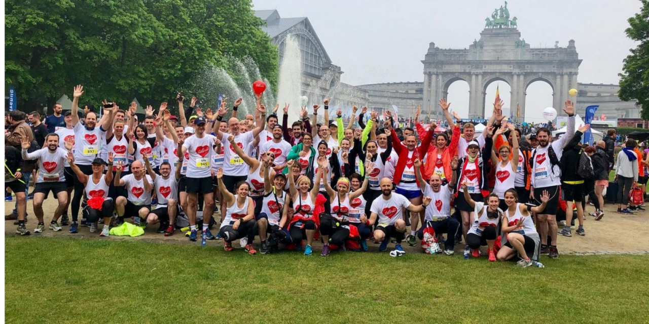 Ils ont couru 20km pour le Télévie