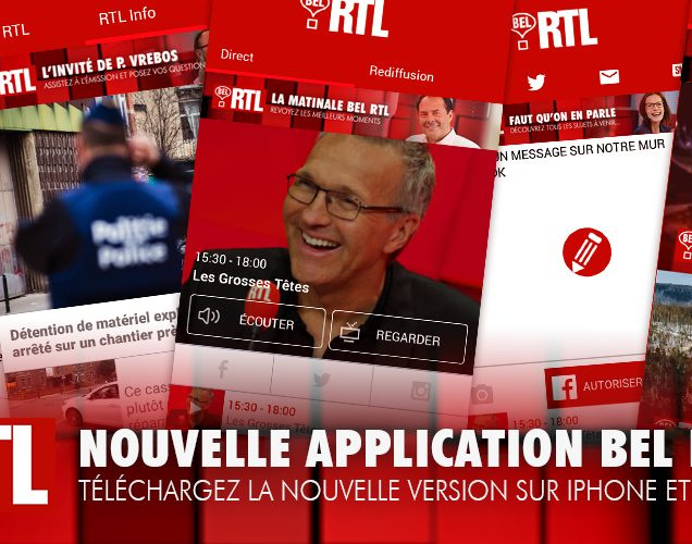 Écoutez et regardez Bel RTL partout et tout le temps!