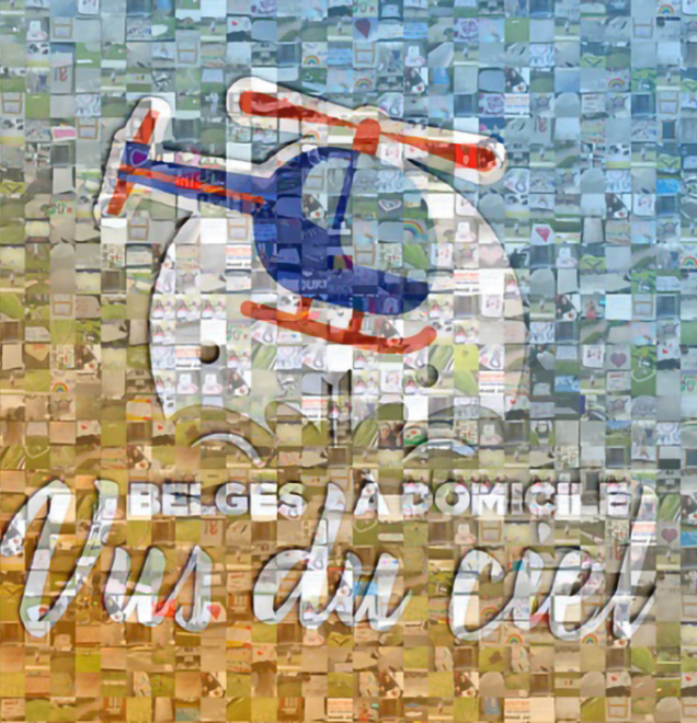 Les Belges à Domicile vus du ciel