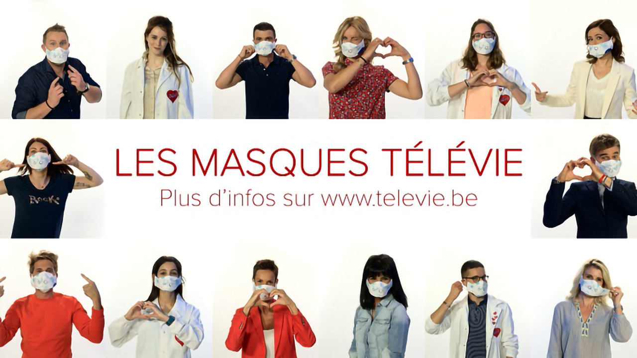 Achetez votre masque au profit du Télévie