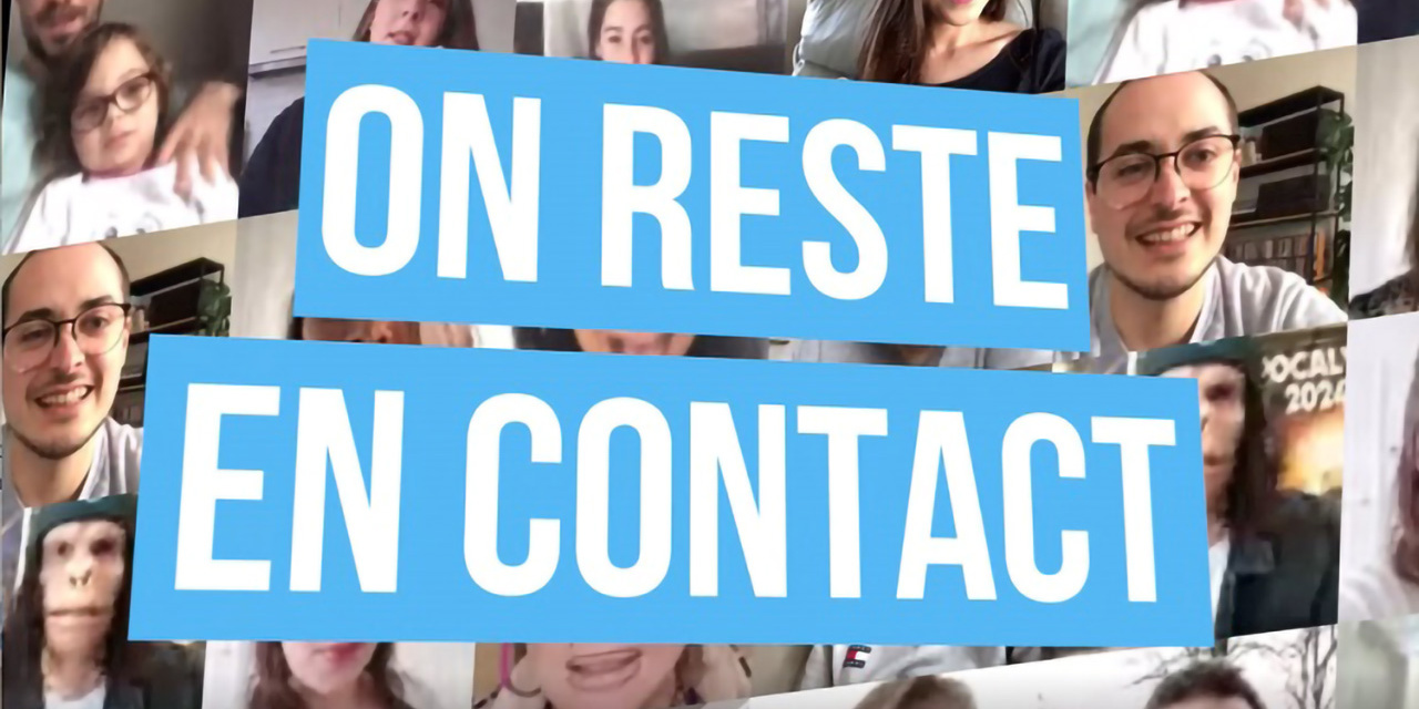 On reste en contact