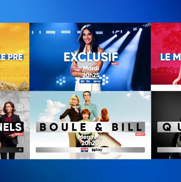 Un nouveau branding pour RTL TVI et Club RTL.