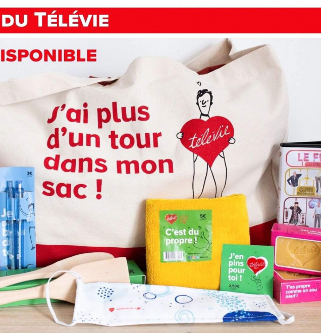 Télévie lance sa boutique en ligne.