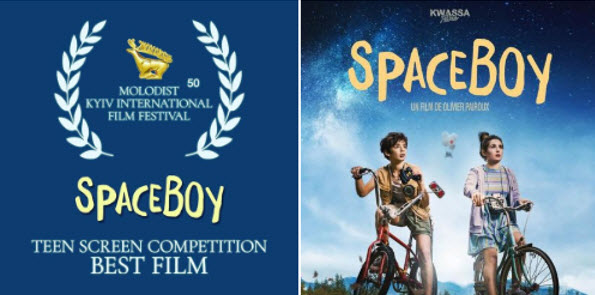 SpaceBoy remporte son premier prix.