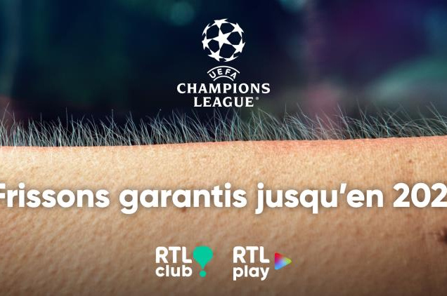 Les grands frissons de la UEFA Champions League, ce sera sur RTL jusqu’en 2027 !